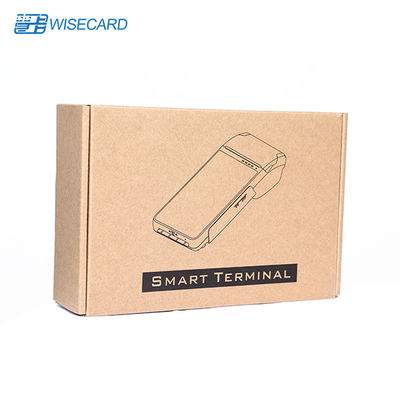 Android 7.0 NFC Card Portable Thermal Printer POS Terminal  With Built-In Baterry