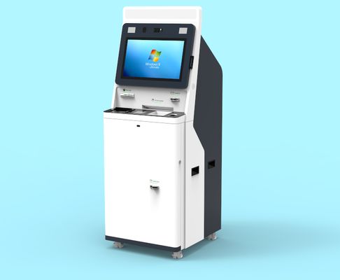 Wisecard K540 Advanced Smart Teller Machine – Upgraded Card Issuance Kiosk with EMV Personalization, Multi-Hoppers and Side Cabinet for Check & A4 Statement Printing