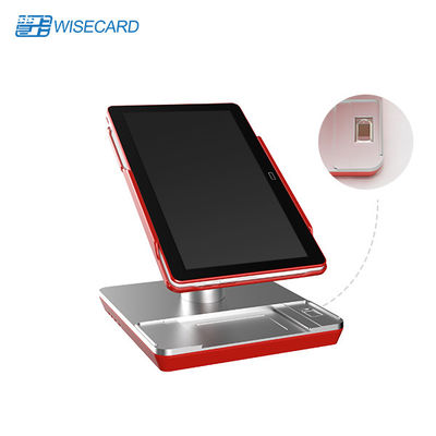क्वाड कोर 1.2GHz POS ऑल इन वन टचस्क्रीन कंप्यूटर