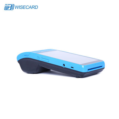 4 PSAM 5800mAh हैंडहेल्ड पॉस मशीन MTK MT8735 पेपर प्रिंटर के साथ87