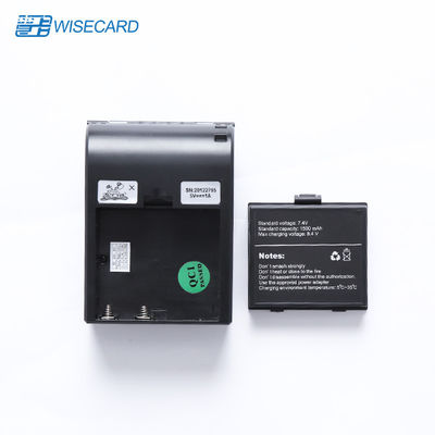पीडीए थर्मल पॉकेट 58 मिमी स्टिकर बारकोड प्रिंटर 7.4V WCT-T30