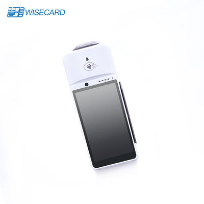 EMV कार्ड के लिए Android OS बॉयोमीट्रिक POS टर्मिनल 5800mAh