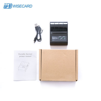 2 इंच 203DPI बीटी थर्मल रसीद प्रिंटर RS232 2000mAh