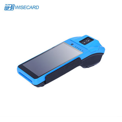 4 PSAM 16GB EMMC मोबाइल पॉस मशीन EDGE GPRS फिंगरप्रिंट के साथ