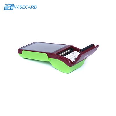 PBOC 5800mAh हैंडहेल्ड टच स्क्रीन प्रिंटर PCI 5M पिक्सेल कैमरा