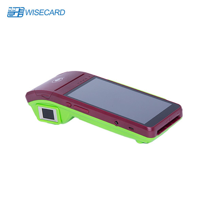 2GB LPDDR3 PBOC एंड्रॉइड हैंडहेल्ड पॉज़ टर्मिनल 5800mAh TDD LTE