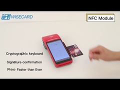 WCT-S8 Nfc 16GB EMMC मोबाइल पॉज़ टर्मिनल 8M पिक्सेल वाईफ़ाई MTK MT8735